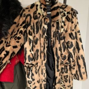 KENDALL AND KYLIE CHEETAH COAT